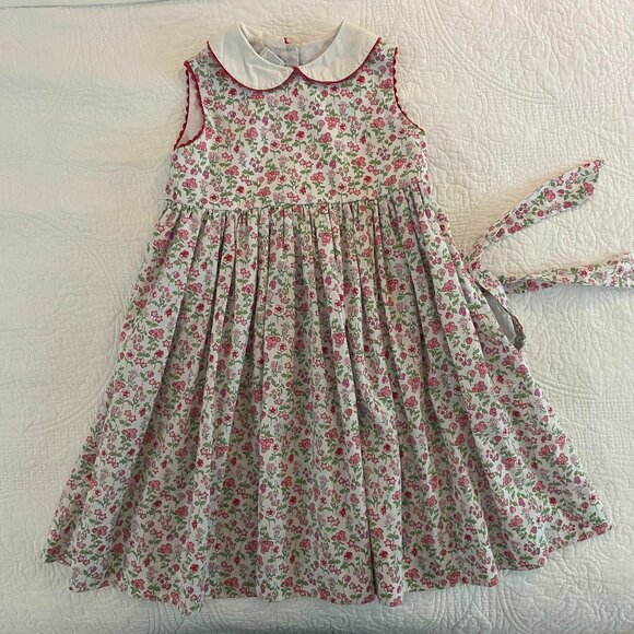 bella bliss Other - Peter Pan Collar Bella Bliss Floral Dress girls size 6 EUC